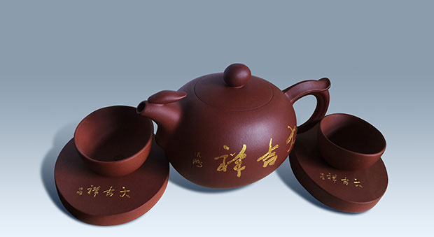 葛军十二生肖·鸡紫砂壶侧套图