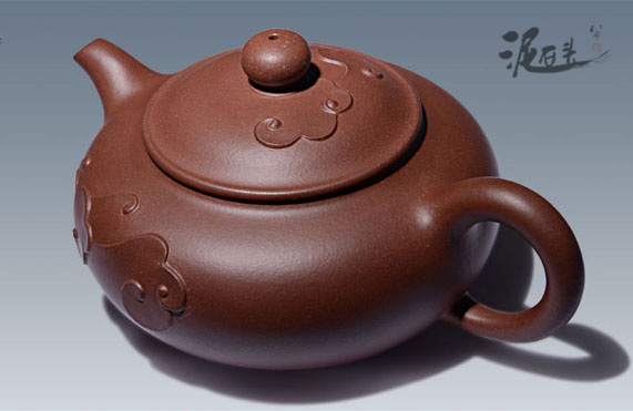 宝珠纽紫砂壶展示